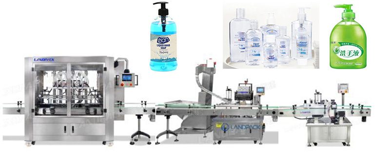 Professional Hand Sanitizer Filling And Capping Process