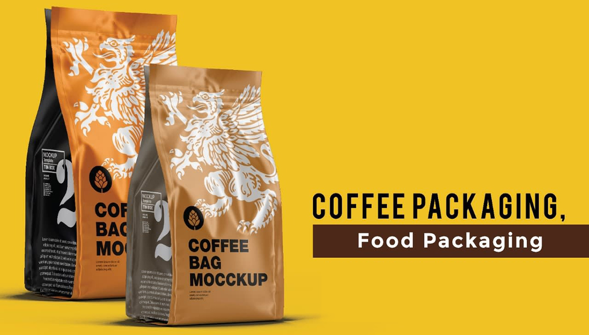 Coffee Beans Penta and Quad Seal Bags Packaging Solution