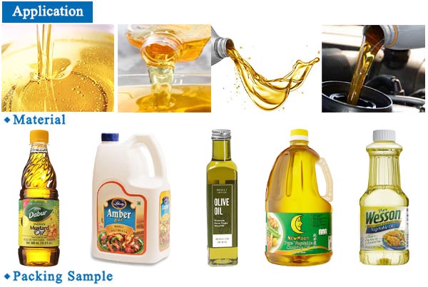 edible oil packing machine