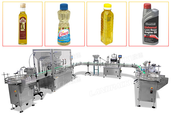 oil bottle packing machine