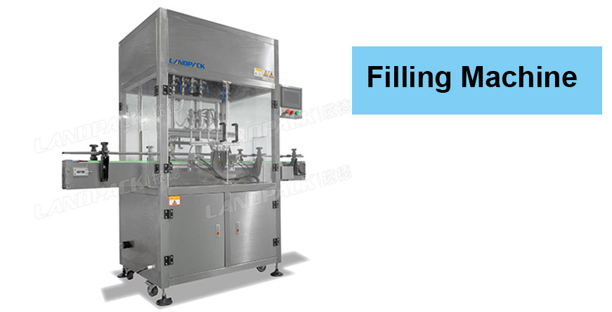 automatic liquid filling and capping machine