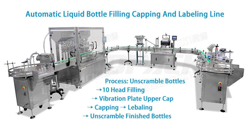 liquid filling line