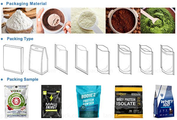 organic protein powder packing machine