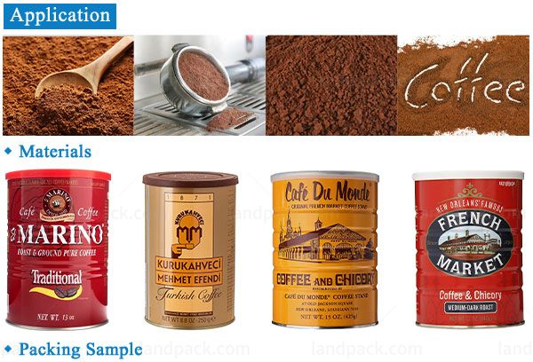 coffee powder packing machine