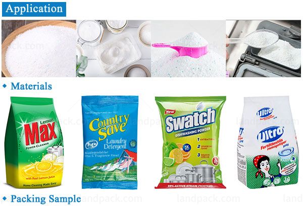 washing powder packing machine