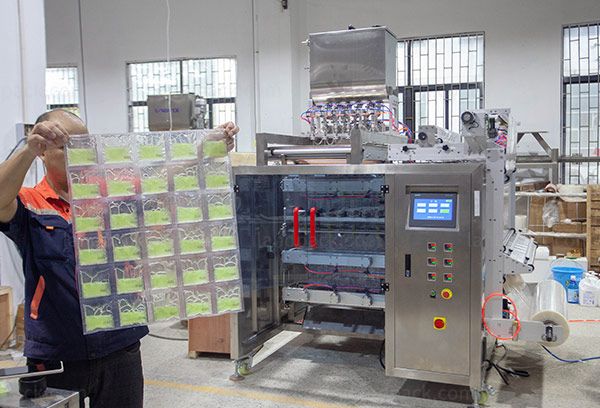 automatic shampoo sachet packing machine