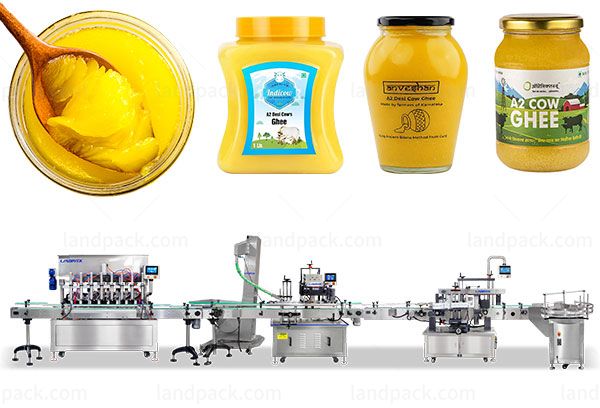 ghee jar filling machine