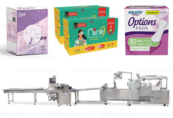 sanitary pads packaging machine