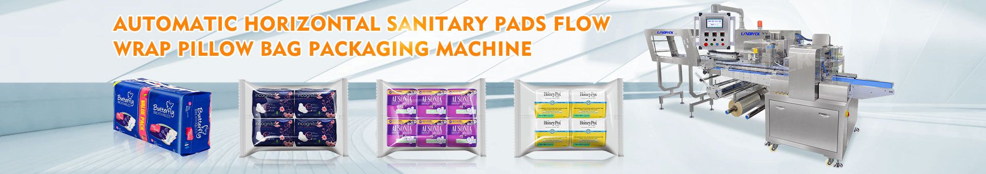 sanitary pads packaging machine