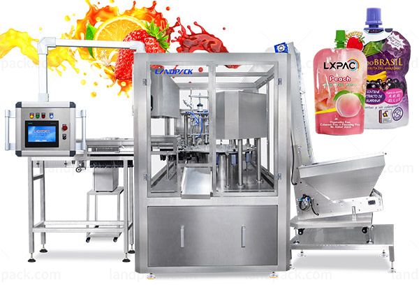 juice pouch filling machine