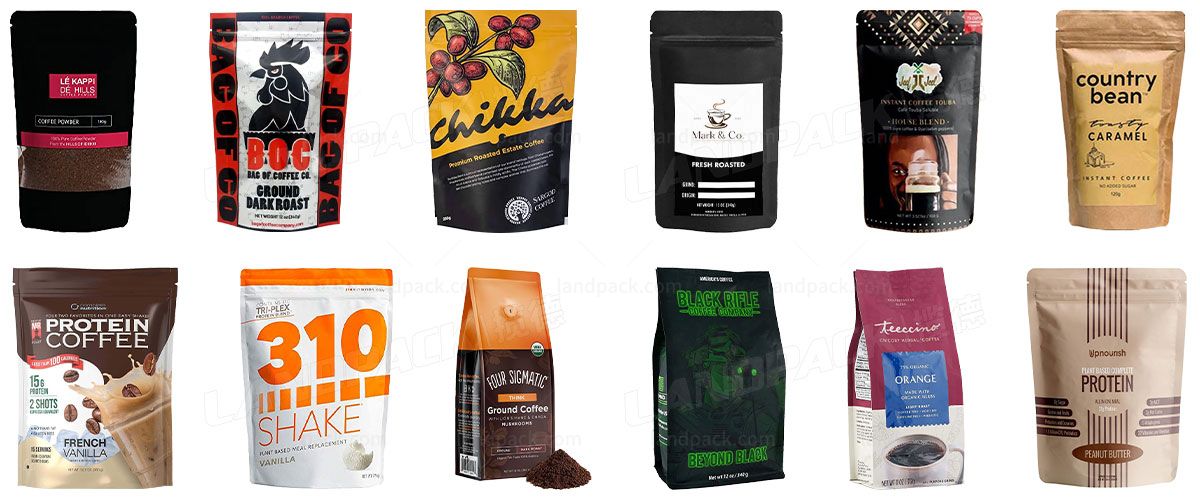 Automatic Rotary Coffee Powder Premade Pouch Doypack Packing Machine