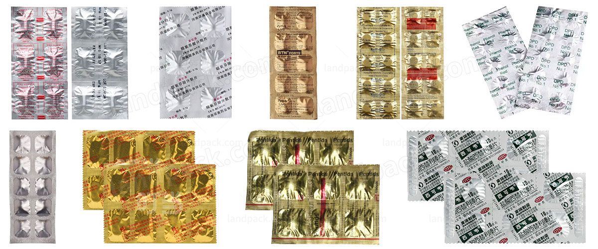 Automatic Double Soft Aluminum Foil Capsule Drug Pill Pharma Packaging Machine