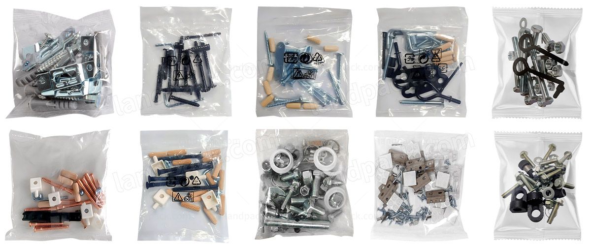 High Accuracy Fasteners Furniture Fitting Counting Packing Machine with 18 Counting bowls